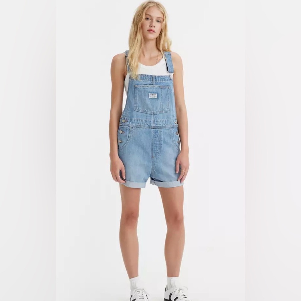 Levi’s Women’s Vintage Denim Shortalls